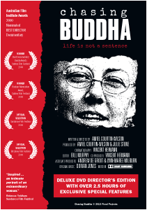 DVD cover for Chasing Buddha Film